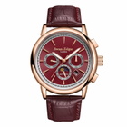 Swan & Edgar Opulent Automatic Red Dial Mens Watch SE00301