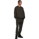 Essentials Khaki Pullover Crewneck Sweatshirt