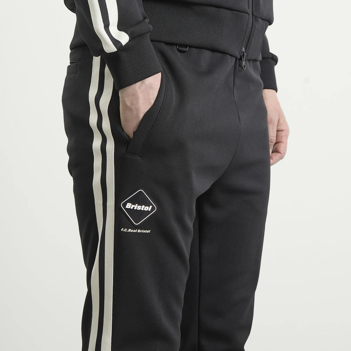 F.C. Real Bristol Men's Training Track Pants in Black