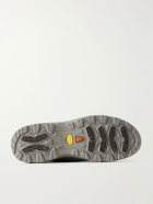 Zegna - Triple Stitch™ Monte Leather-Trimmed Suede Slip-On Sneakers - Gray