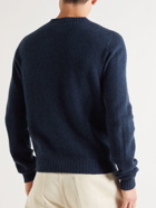 L.E.J - Cashmere Mock-Neck Sweater - Blue