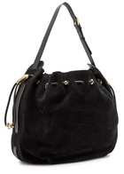 Zimmermann Halcyon Large Suede Shoulder bag - Black - One Size
