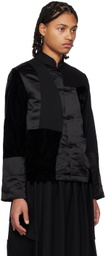 Comme des Garçons Black Black Patchwork Jacket