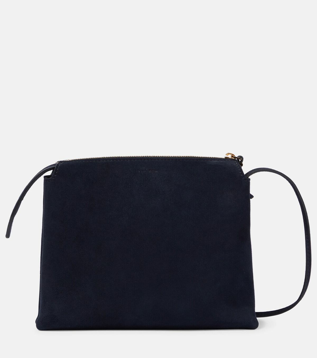 the row nu mini twin ブラック スエード THE ROW Nu Mini Twin スエード ショルダーバッグ | NET-A-PORTER