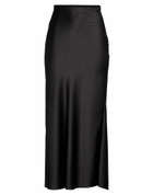 Jucca Womens Maxi skirt in Black