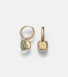 Pomellato Nudo Classic 18kt rose and white gold drop earrings with gemstones