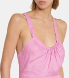 Lee Mathews Ali linen maxi dress