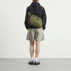 Snow Peak Men's Everyday Use Middle Shoulder Bag in Olive 