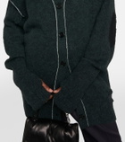MM6 Maison Margiela Oversized alpaca-blend cardigan