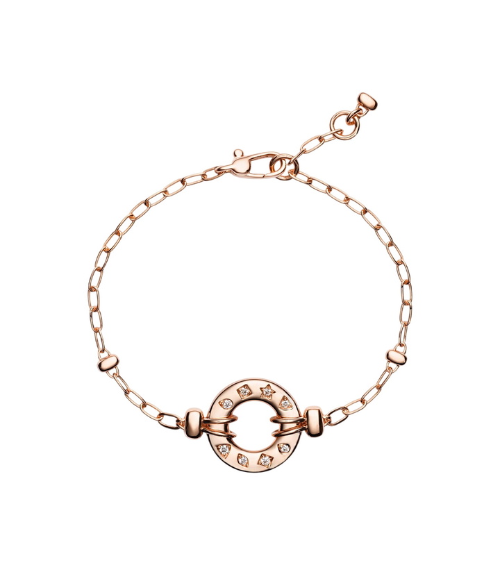 Photo: Pomellato Iconica 18kt rose gold bracelet with diamonds