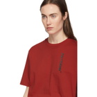 Polythene* Optics Red Silver Stems T-Shirt