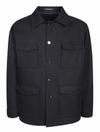 Tagliatore Multi-pockets Black Jacket