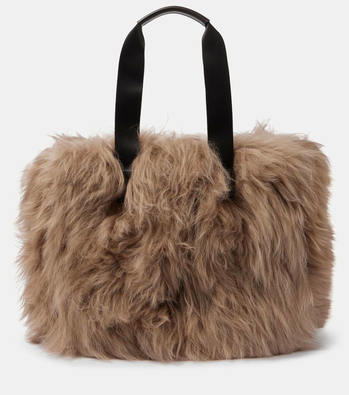 Moncler Grenoble Caradoc shearling tote bag Moncler Grenoble