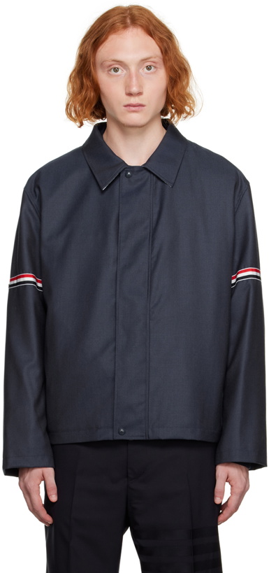 Photo: Thom Browne Navy Armband Jacket