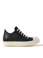 Rick Owens - Ramones Leather Sneakers - Black