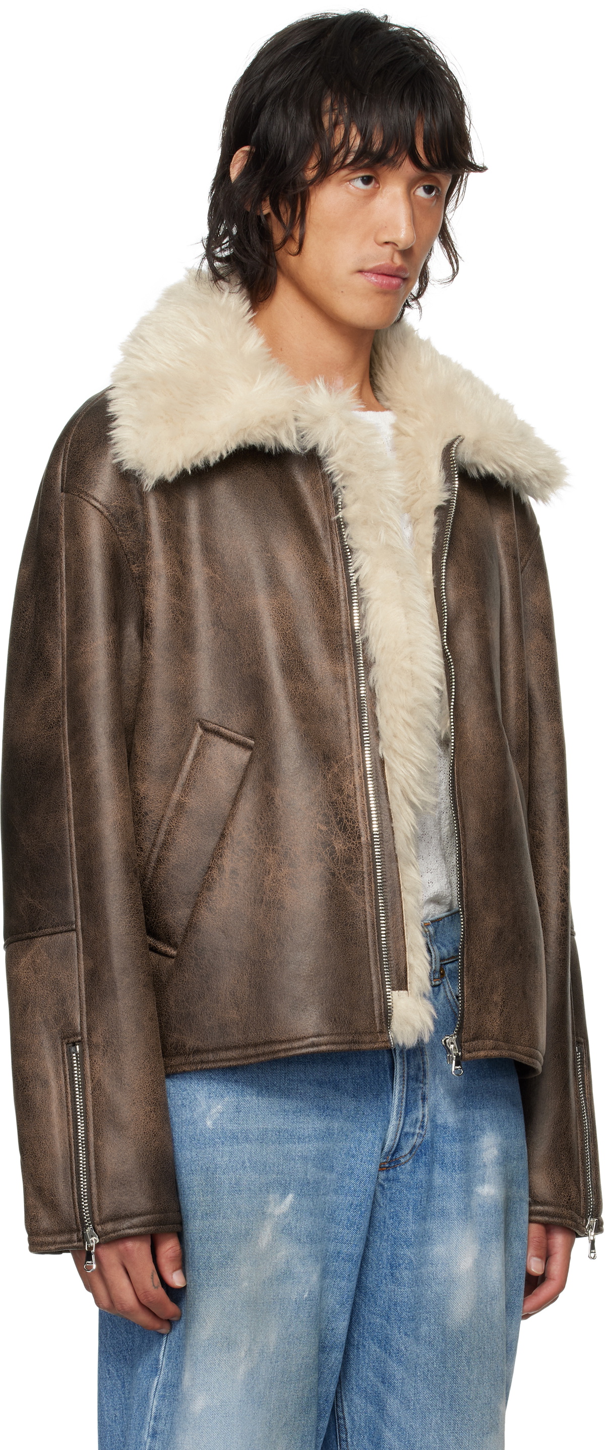 sefr 【セファ】 ASANTE JACKET \"FAUX AVIATOR\" Sefr (セファ) / Asante jacket - アバウトのアイテム