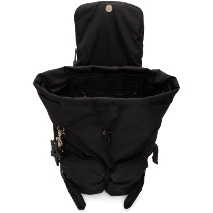 See by Chloe Black Star Charm Backpack