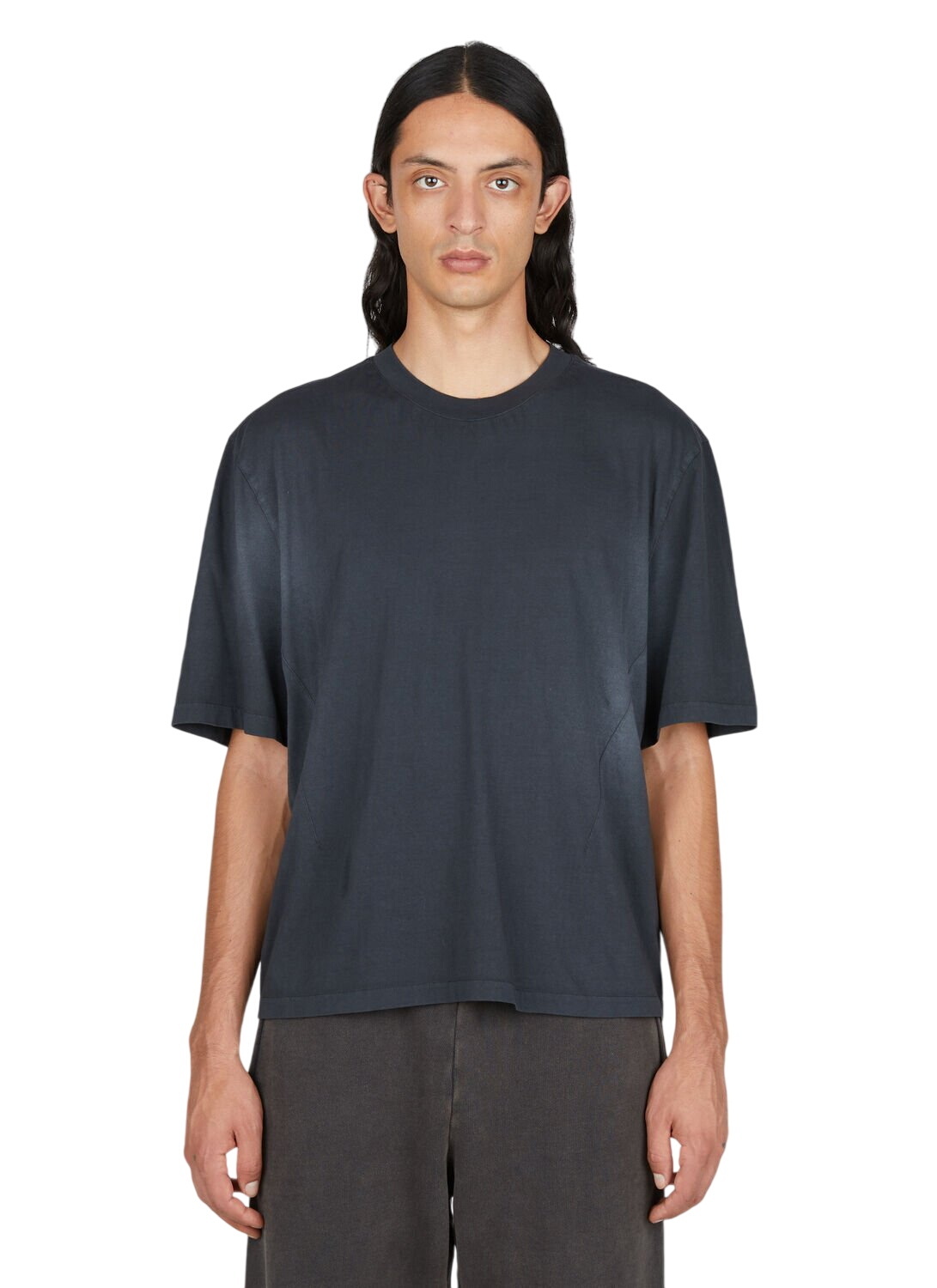 Entire Studios Men's Thermal Waffle Long Sleeve T-Shirt in Rice