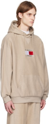 Tommy Jeans Taupe Washed Hoodie