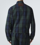 JW Anderson Checked cotton seersucker blouson jacket