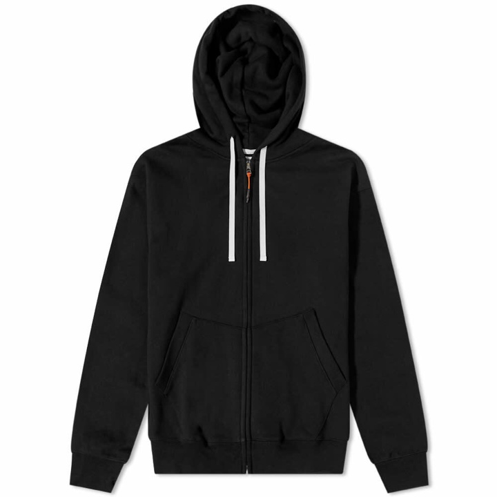 Photo: Uniform Bridge Men's Zip Up Hoody in Black