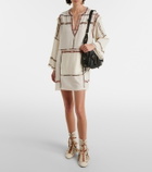 Isabel Marant Freya silk minidress