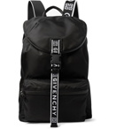 Givenchy - Logo-Jacquard and Leather-Trimmed Nylon Backpack - Men - Black