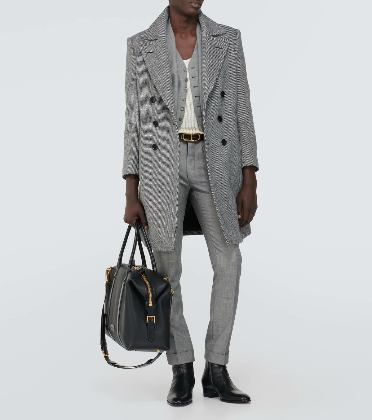 Tom Ford Leather duffel bag