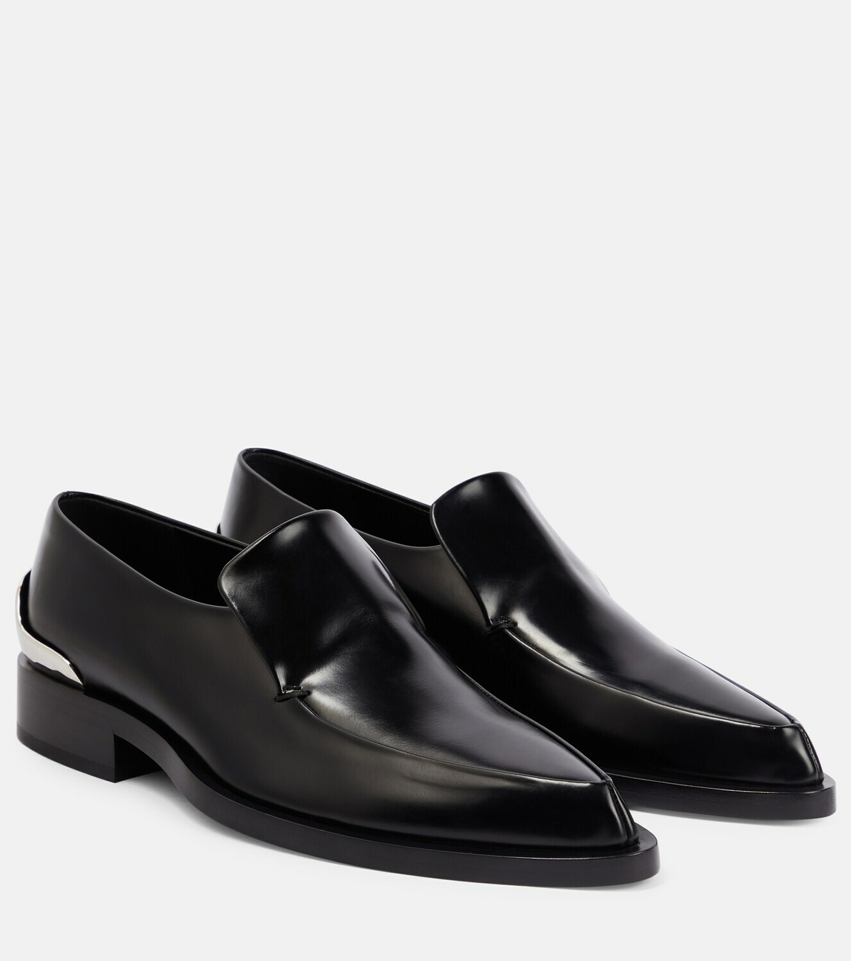 Jil Sander - Embellished leather loafers Jil Sander