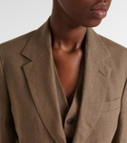 Ralph Lauren Collection Marcy linen blazer