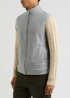 Aurélien Resort Reversible Shell Gilet Cream
