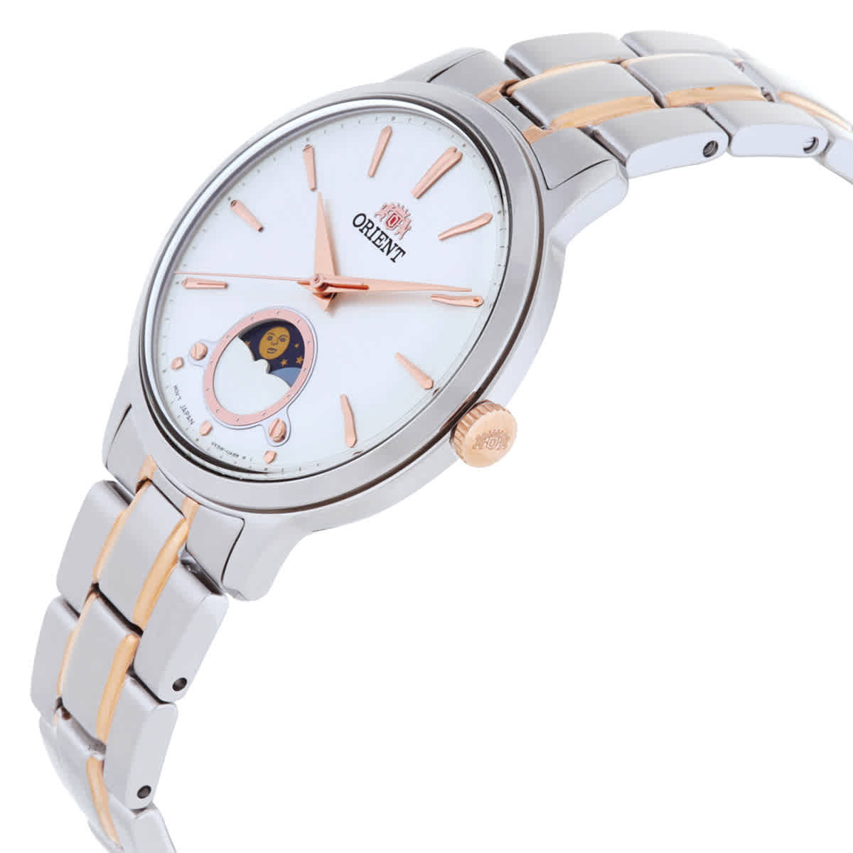 Orient Classic Quartz White Dial Ladies Watch RA-KB0001S10B