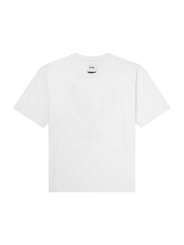 Photo: Drake's - Cockerel Printed Cotton-Jersey T-Shirt - White