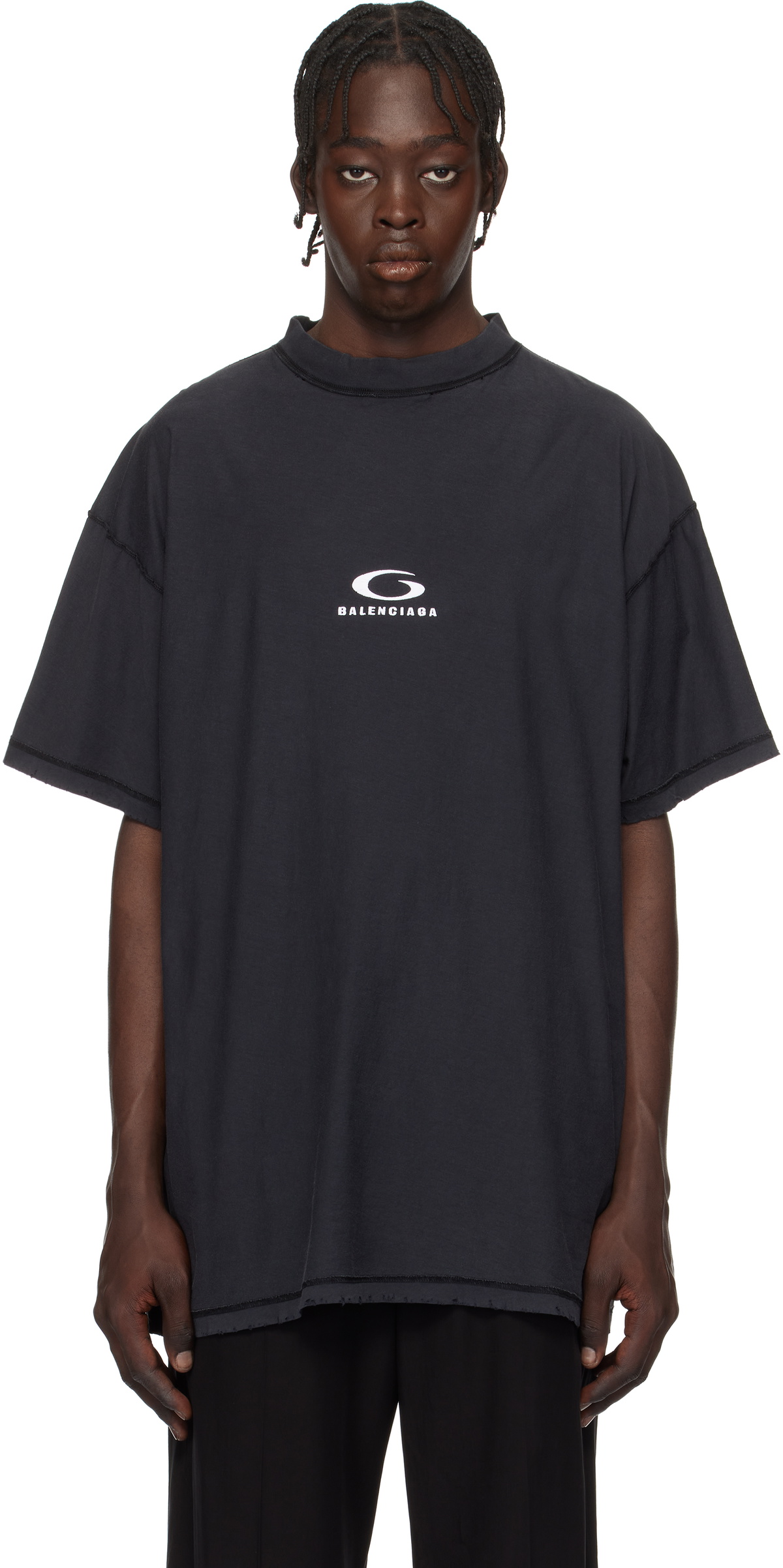 【送関込】BALENCIAGA☆Inside Out Large Fit T-shirt 0400022070084_BLACK?wid=600&