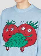 Sky High Farm Workwear Intarsia Tomatoes Sweater