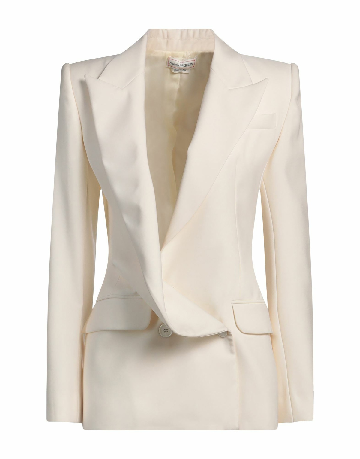 Mcqueen Womens Blazer Ivory