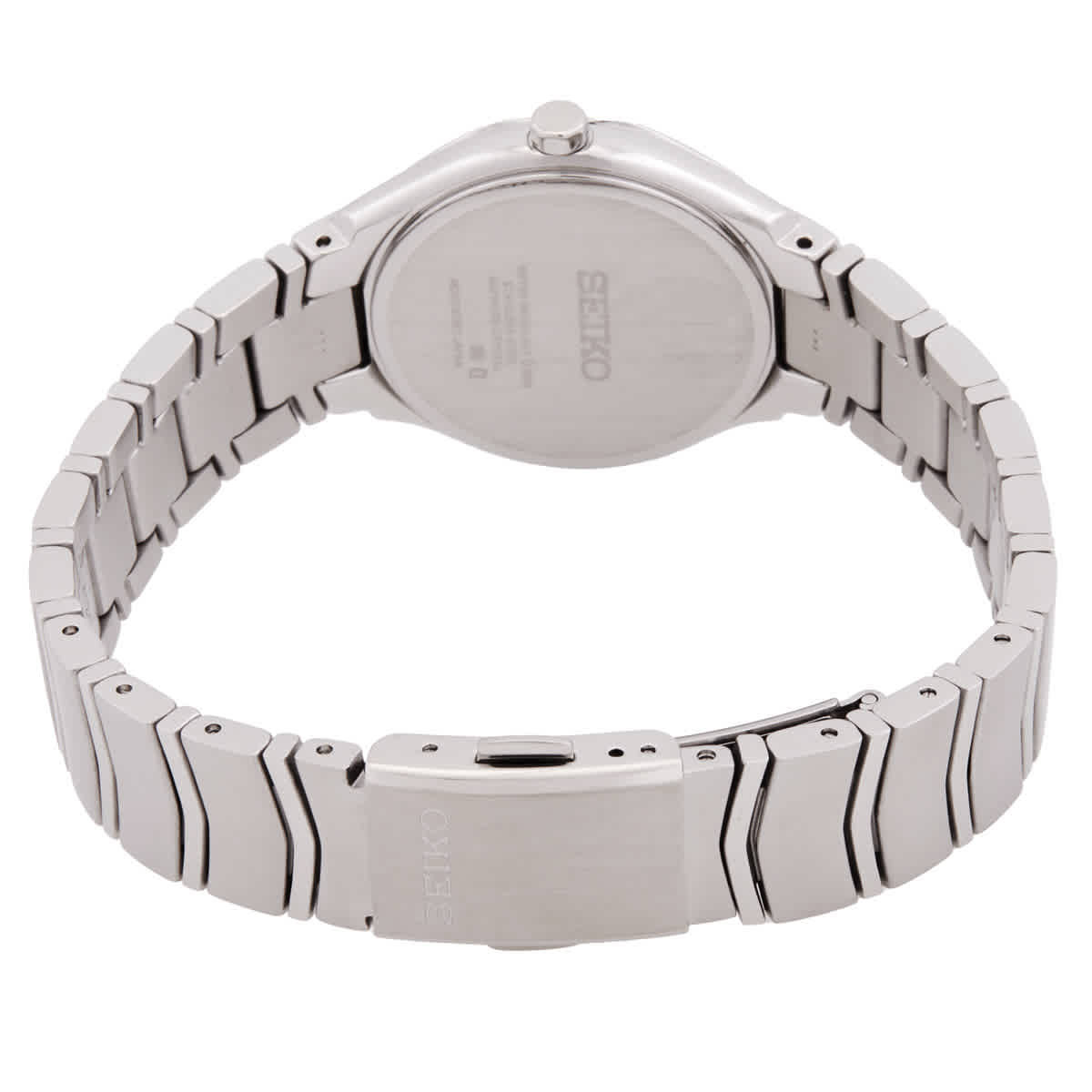 Seiko Classic Quartz Crystal White Dial Ladies Watch SUR615P1