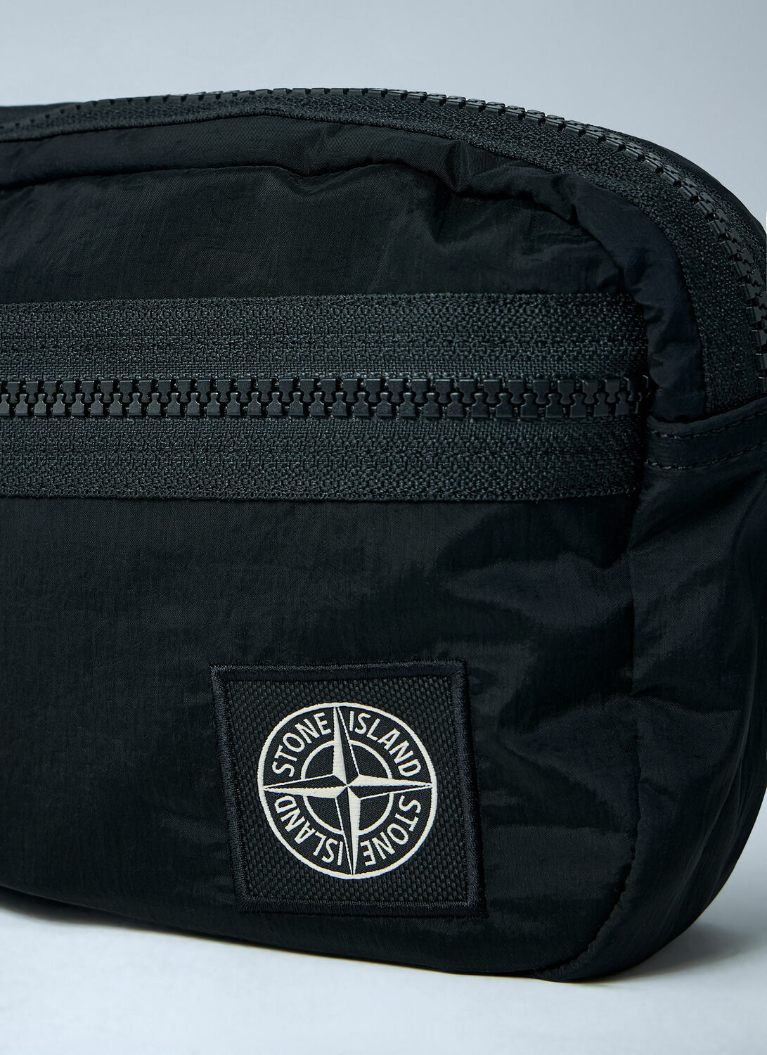Stone Island Logo Motif Belt Bag