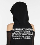 Burberry - Printed sleeveless cotton hoodie