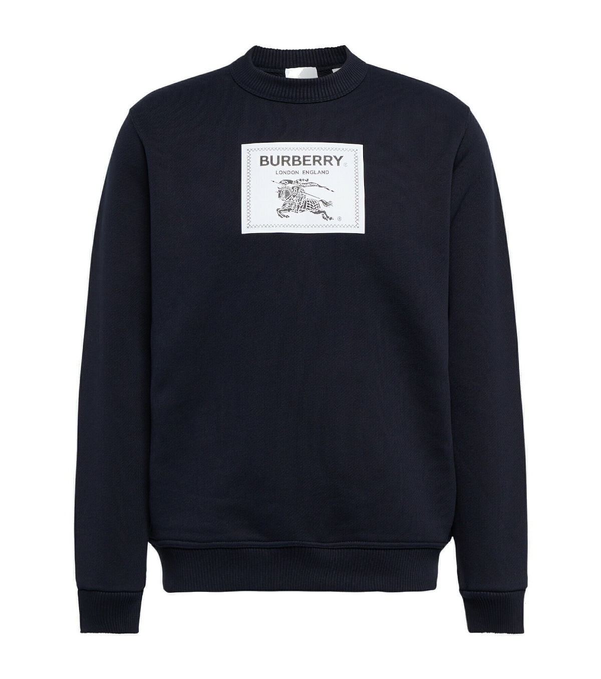 Burberry - Equestrian Knight cotton sweatshirt Burberry