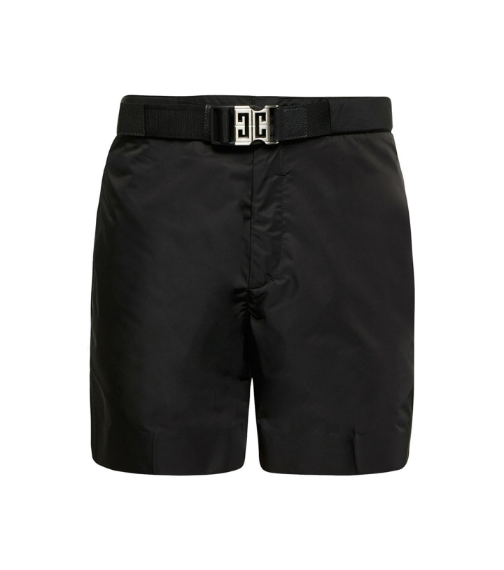 Photo: Givenchy - 4G nylon shorts