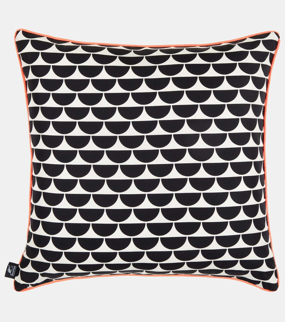 Fornasetti Pesce Balestra printed silk cushion