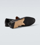 Kiton Leather penny loafers