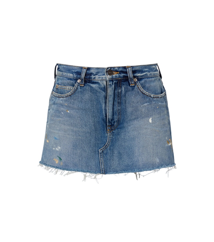 Photo: Balenciaga Denim skort