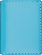 COMME des GARÇONS WALLETS Blue Classic Group Wallet