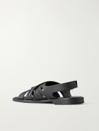 John Lobb - Seaford Full-Grain Leather Sandals - Black