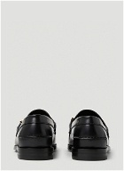 Gucci Logo Plaque Loafers male Black