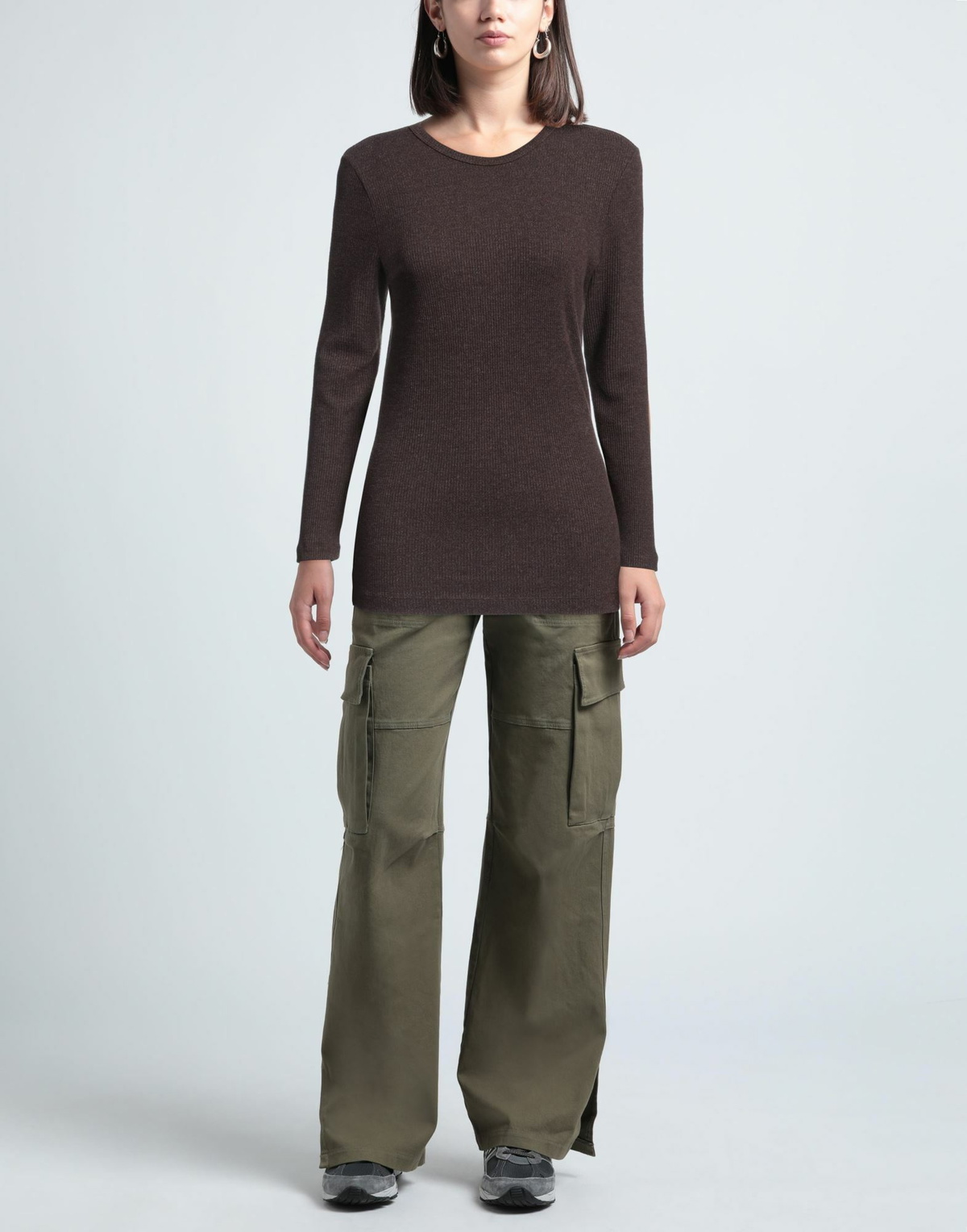 Agolde Womens T-shirt in Brown
