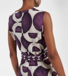 'S Max Mara Sera belted cotton midi dress