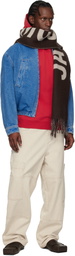 JACQUEMUS Brown 'The Jacquemus' Scarf